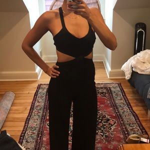 Zara wide leg romper